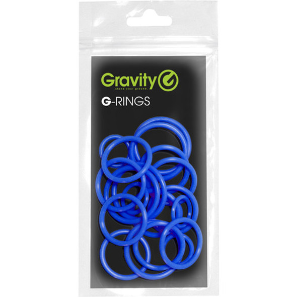 Gravity Stands Universal Ring Pack for Microphone Stands (20-Pack, Deep Sea Blue)