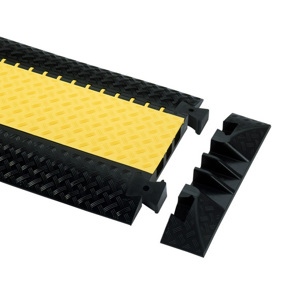 Defender "3" End Ramp for 85002 Cable Protector 3-channel