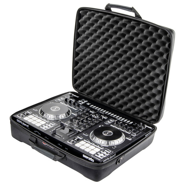 Odyssey BMSUNI3 STREEMLINE SIZE  LARGE UNIVERSAL DJ CONTROLLER / UTILITY EVA CASE WITH PLUCK FOAM INTERIOR(EMPTY INTERIOR DIMENSIONS: 20.75" x 17" x 5.5")