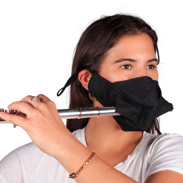 Gator Cases GBOMFLUTEPIC-MSK Double-Layer Instrument Face Mask for Flutes & Piccolos