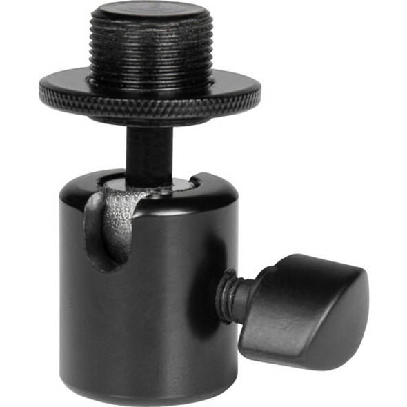 Gator Cases GFW-MIC-BALLHEAD-MT Ball-and-Socket Head Mic Adapter with Fine Tune Angle Adjustment