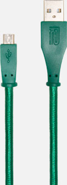Roland Professional RCC-10-UAUM 10FT / 3M INTERCONNECT CABLE, USB-A - MICRO-USB, GREEN WOVEN