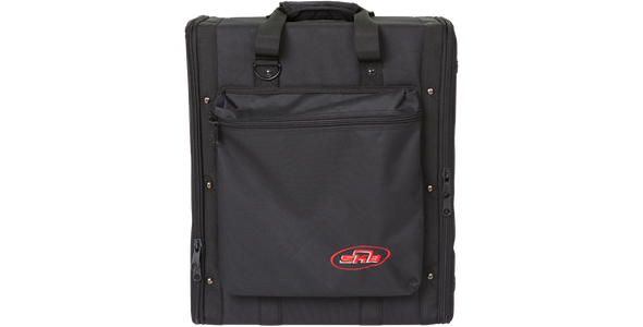 SKB 1SKB-SC194U 4U Soft Rack Case, Steel Rails, Heavy Duty zippers, outer pocket, Shoulder straps