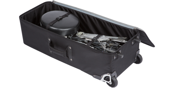 SKB 1SKB-SH3714W Soft sided, Mid-sized Drum Hardware Case with wheels - 37" x 14" x 10" by ThinkTank