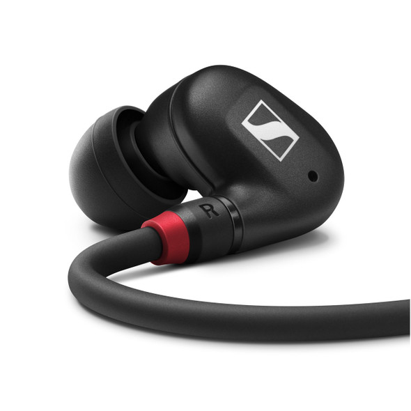 Sennheiser IE 100 PRO BLACK In-ear monitoring headphones featuring 10mm dynamic transducer and black detachable 1