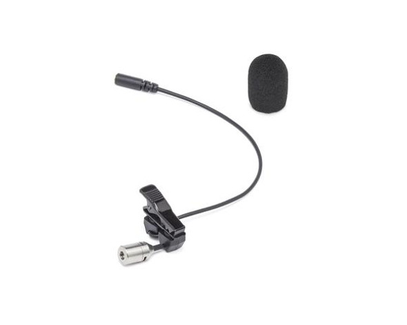 Samson SALM7B Unidirectional Lavalier Microphone, 1/8" (3.5mm), Hirose 4-Pin, Switchcraft TA3F and TA4F cables, windscreens, mic clip, and carry case