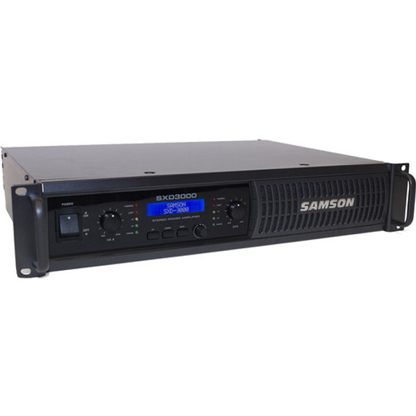 Samson SASXD5000 2 x 750 watts (4 ohms) Power Amplifier with DSP