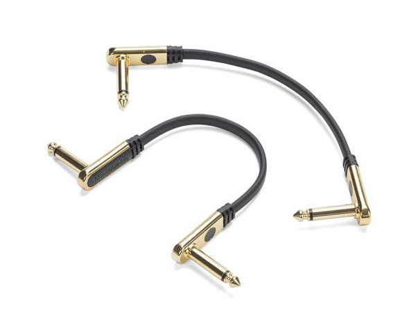 Samson SATPFAP1 1' Flat Patch Cable with Right Angle Connectors