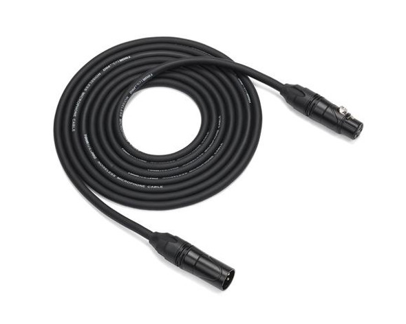 Samson SATPM10 10' XLR Microphone Cable, Gold Plug