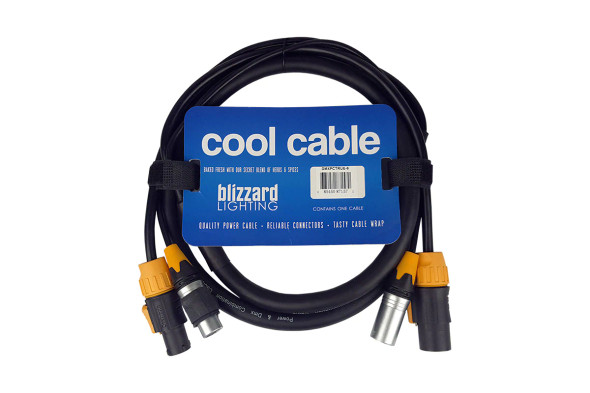 Blizzard DMX5PCT-6 IP65 Power + 5-Pin DMX Combo Cable - 6'