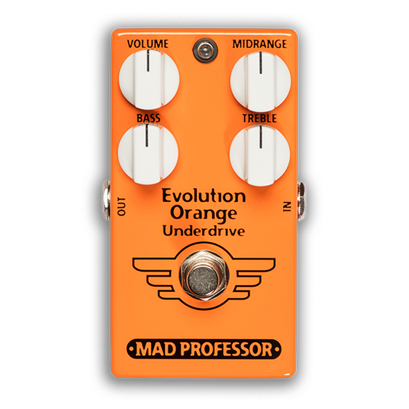  Mad Professor Evolution Orange Underdrive Guitar Effects Pedal