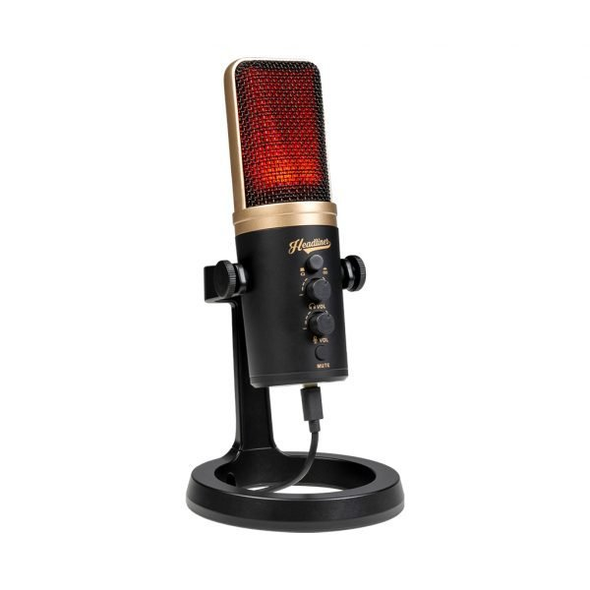 Headliner HL90510 Roxy Stereo USB Microphone with dual condenser capsules