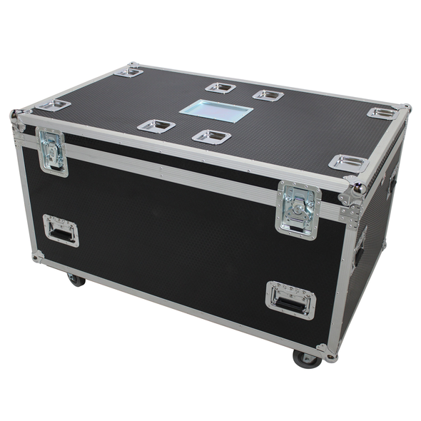 ProX XS-UTL483030W Truck Pack Utility Case with Divider & tray kits Ball to Ball 48" W x 30" D x 30" H 1/2" plywood w/ Black Honey Comb Laminate 4x4 4" Casters