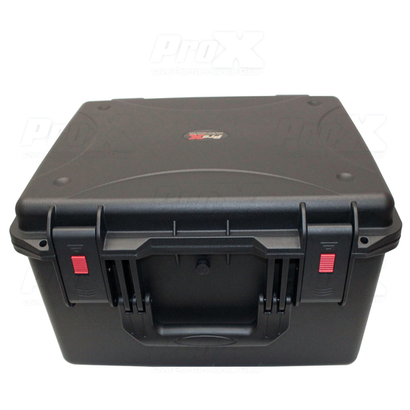 ProX XM-1216MIC ProX VaultX Watertight Holds 16 Microphone CaseExt: 18 x 16 x 11" Int.: 17 x 13 x (9" + 1.5")