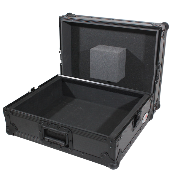 ProX T-TTBL Universal 1200 Style Turntable case BLACK on BLACK