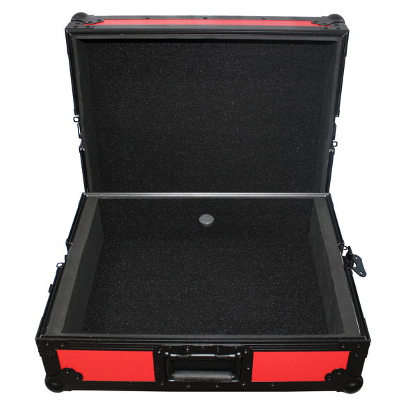 ProX T-TTRB Universal 1200 Style Turntable case RED on BLACK