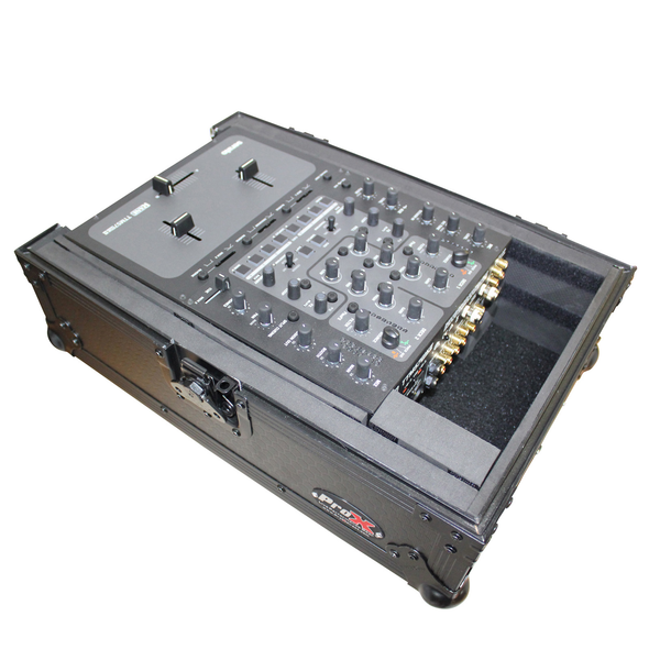 ProX XS-M10BL Fits 10" Mixer Case ex: Rane TTM57mkII Black on Black