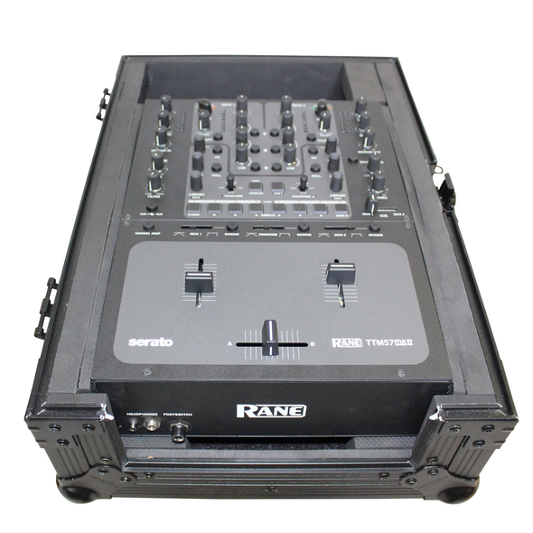 ProX XS-M10BL Fits 10" Mixer Case ex: Rane TTM57mkII Black on Black
