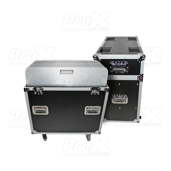 ProX XS-6XBP2424PACK Flight Case include 6pcs 24x24" Base plate