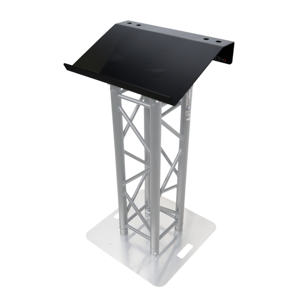 ProX XT-LECTERN24 BL Truss Lectern 24" Black Powder Finish Aluminum Fits F34 w/ 4x Punched for D-Series Connectors