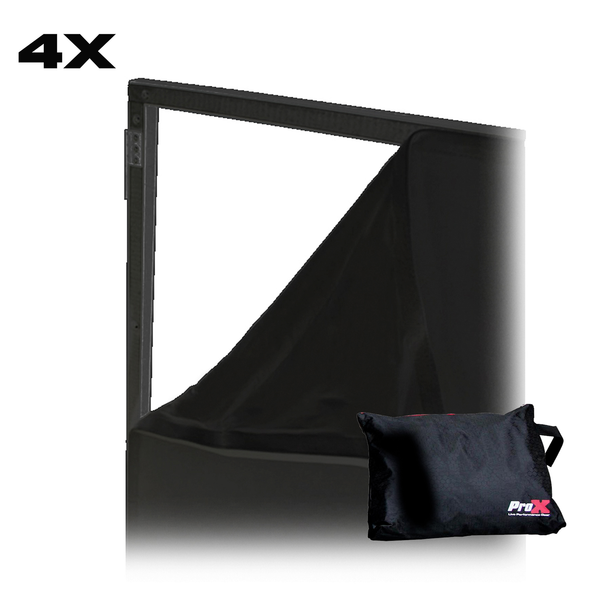 ProX XF-S3048 B X4BAG S/4 BLACK SCRIM FOR THE XF-4X3048 FACADE WITH BAG