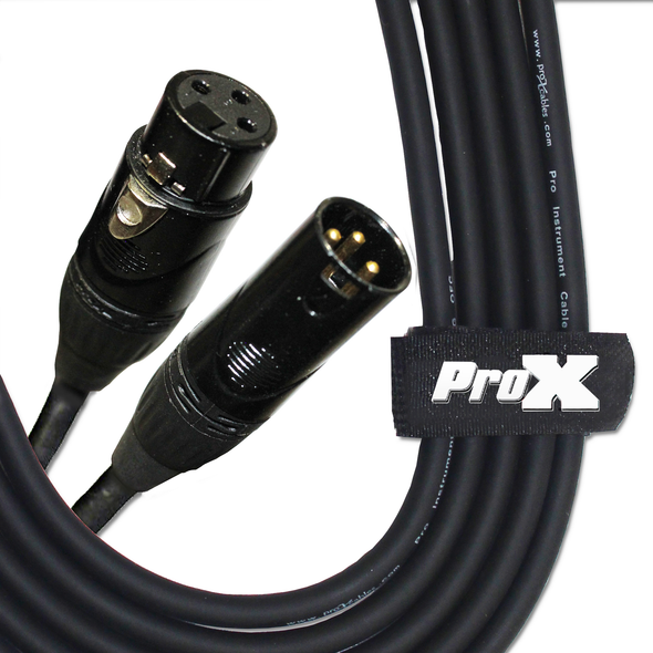 ProX XC-MIC10 10FT Mic Cable XLR-F to XLR-M