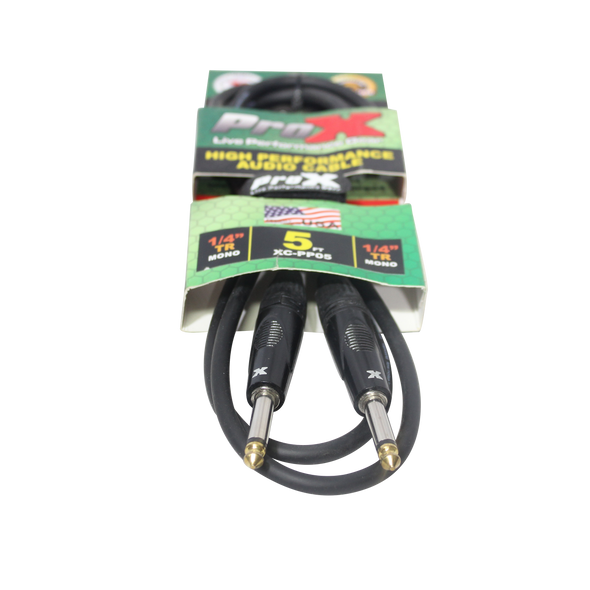 ProX XC-PP05 5FT CABLE 1/4" TS to SAME