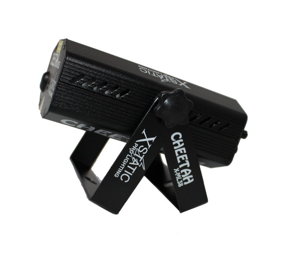 ProX CHEETAH X-ML38 Red and Green laser light,  with 7 Gobos Varience free laser grade: Class 3R Green: 30mw / Red: 100mw