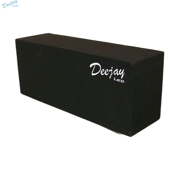 DEEJAY LED D8T2BLUE Two 8-in Woofers plus Two Tweeters Blue Empty Chuchera Speaker Enclosure