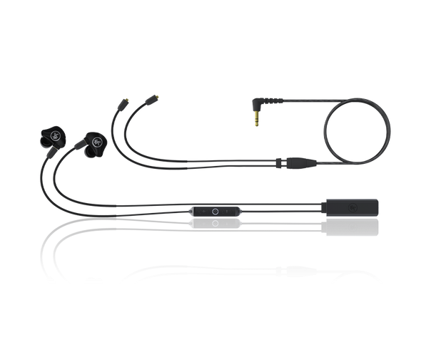Mackie MP-240BTA Dual Hybrid Driver Professional In-Ear Monitors with Bluetooth¨ Adapter