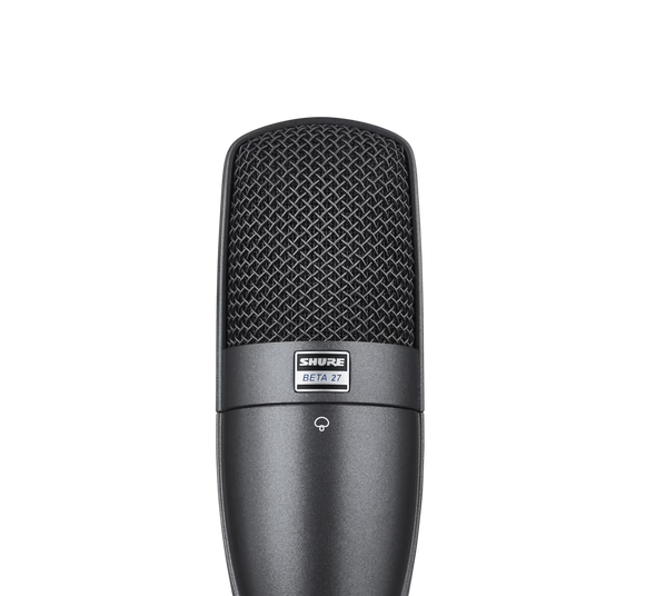 Shure BETA 27 Supercardioid Side-Address Condenser Microphone for Instrument and Vocal Applications