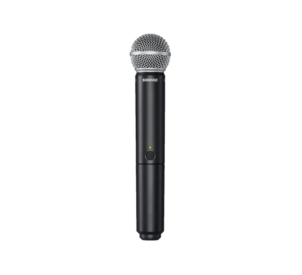 Shure BLX24/SM58-H10 Vocal System with (1) BLX4 Wireless Receiver and (1) Handheld Transmitter with SM58 Microphone