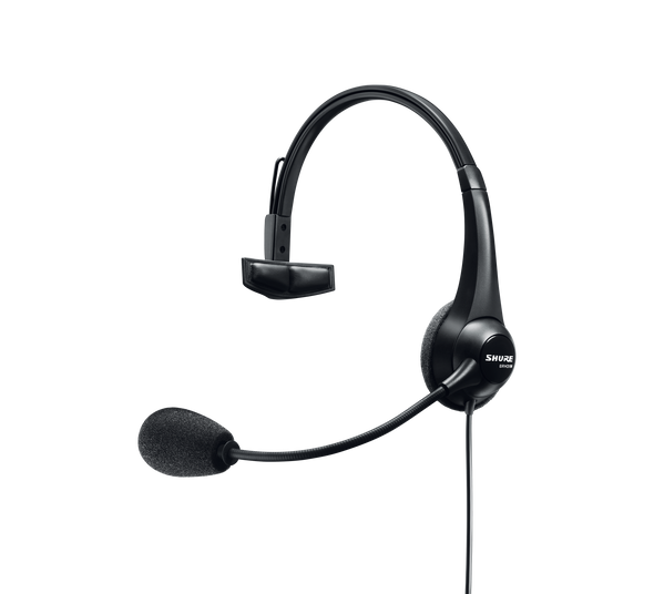 Shure BRH31M-NXLR4M Lightweight Single-Sided Broadcast Headset with Neutrik 4-Pin XLR cable