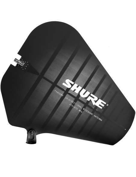 Shure PA805SWB Passive Directional Antenna (470-952 MHz) Includes 10' BNC/BNC Cable