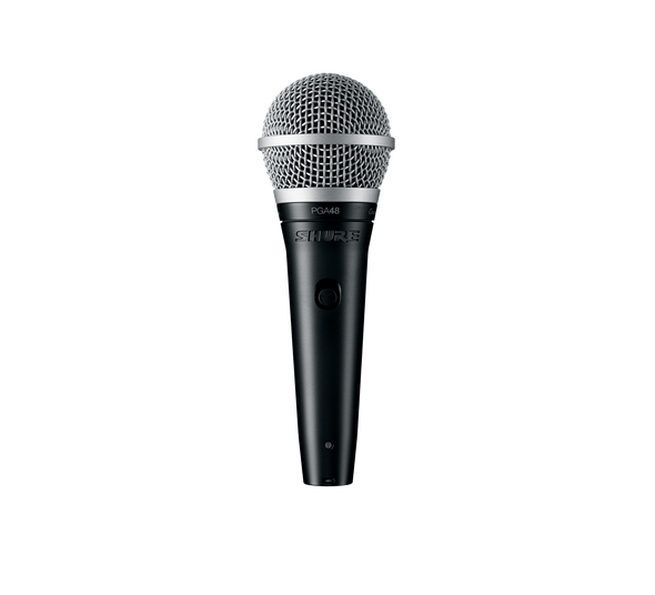 Shure PGA48-XLR Cardioid dynamic vocal microphone - XLR-XLR cable