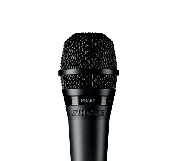Shure PGA56 Dynamic Snare/Tom Microphone - Cardioid Pattern, Includes AP56DM Drum Mount, No Cable (PGA56-LC)