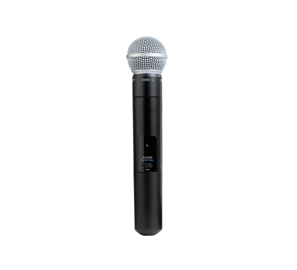Shure PGXD2/PG58=-X8 Handheld Transmitter with PG58 Microphone