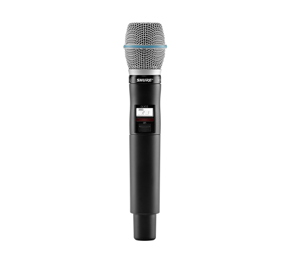 Shure QLXD2/B87C=-J50A Handheld Transmitter with Beta87C Microphone