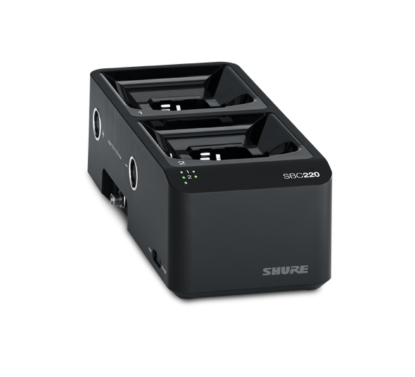 Shure SBC220 2 Bay Networked Docking Station