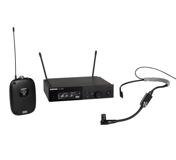 Shure SLXD14/SM35-J52 Combo System with SLXD1 Bodypack SLXD4 Receiver and SM35 Headworn Microphone