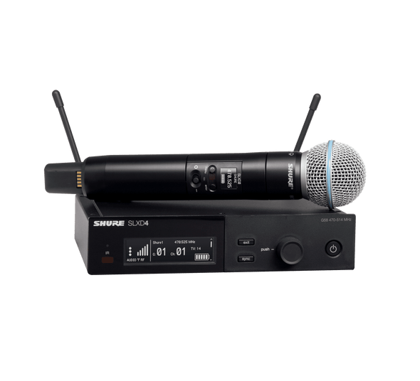 Shure SLXD2/B58=-G58 Handheld Transmitter with BETA 58 Capsule