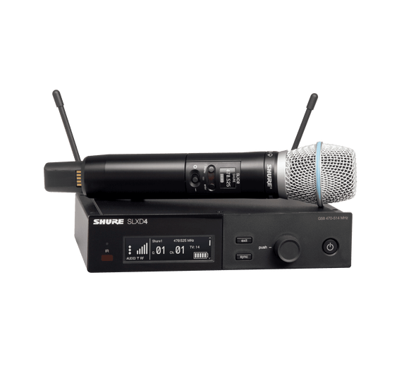 Shure SLXD24/K8B-H55 Wireless Vocal System with KSM8