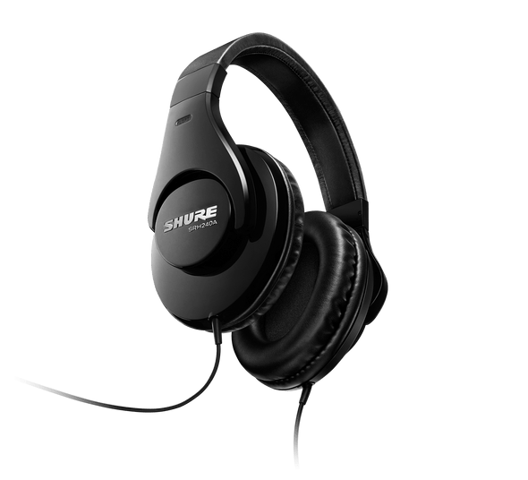 Shure SRH240A-BK SRH240A Professional Quality Headphones designed for Home Recording & Everyday Listening