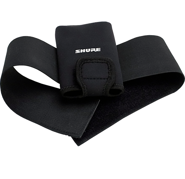 Shure WA580B Black Neoprene pouch for UR1 Bodypack Transmitter and UR1M Micro-Bodypack Transmitter