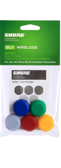 Shure WA621 Color ID Caps for BLX2 Transmitter