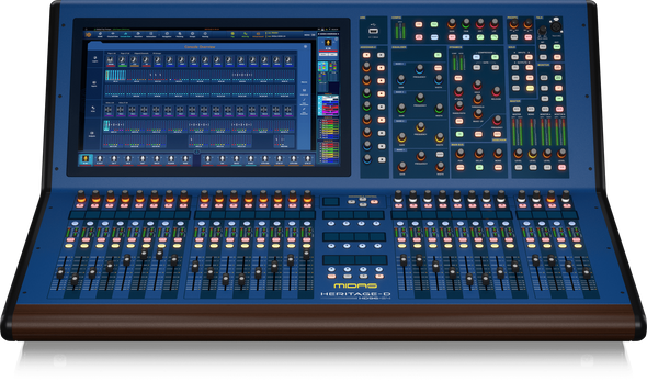 Midas HD96-24-CC-IP Live Digital Console Control Center with 144 Input channels