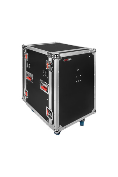 Gator GTOUR16U-TBL ATA Road Rack Case with Dual Fold-Out Tables (17" Depth, 19 RU, with Casters)