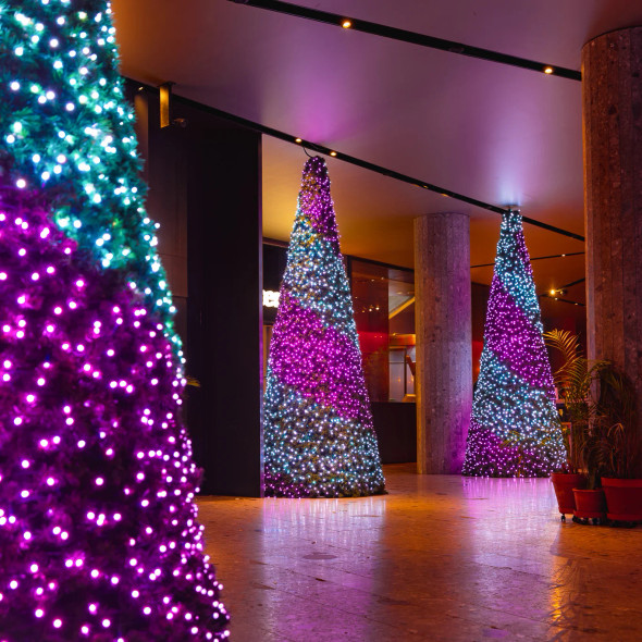 Twinkly Cone Tree Christmas Decoration