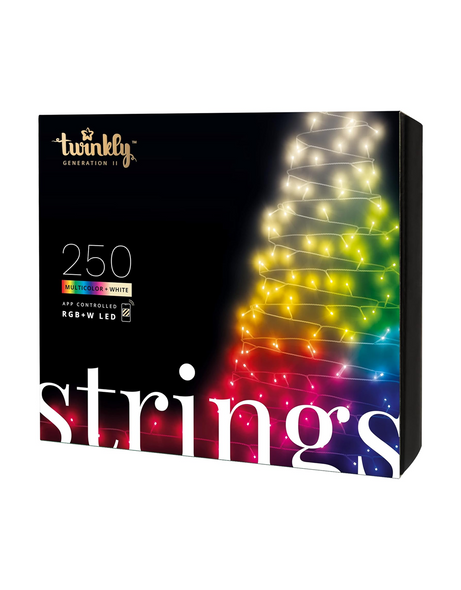 Twinkly Strings 250 RGB+W (Multicolor + White edition) 65.6 feet