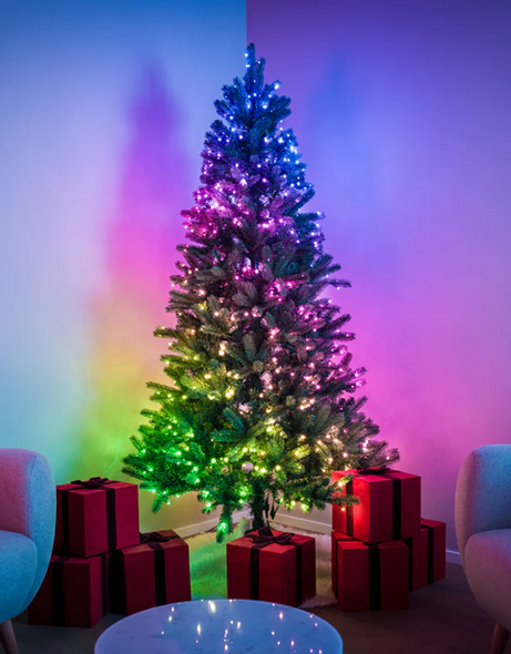 Twinkly 5FT Regal Prelit Tree, 270 Twinkly app-Controlled RGB LED Lights